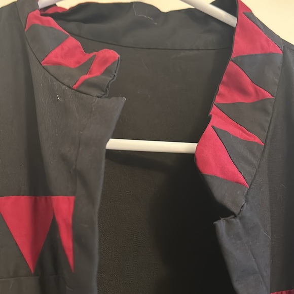 Ethnic quilted open jacket /kimono - Picture 5 of 7